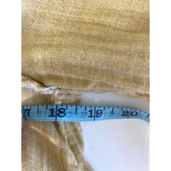 Free People We The Free Sand Dune Henley in Mustard Size XS - Picture 7 of 8